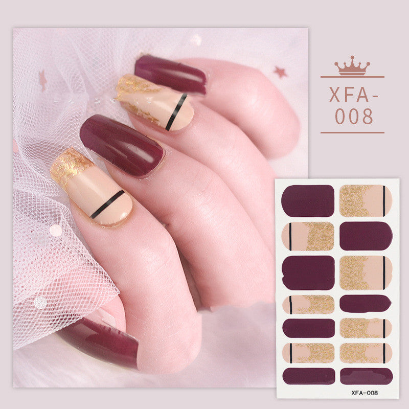 Nail Art with Imitation Diamond Nail Polish-7