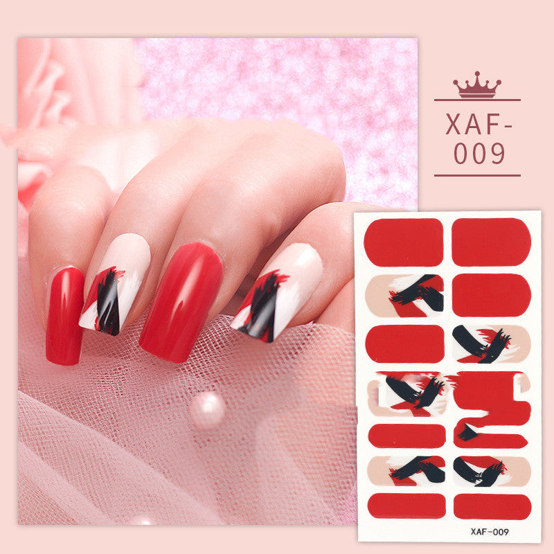 Nail Art with Imitation Diamond Nail Polish-8