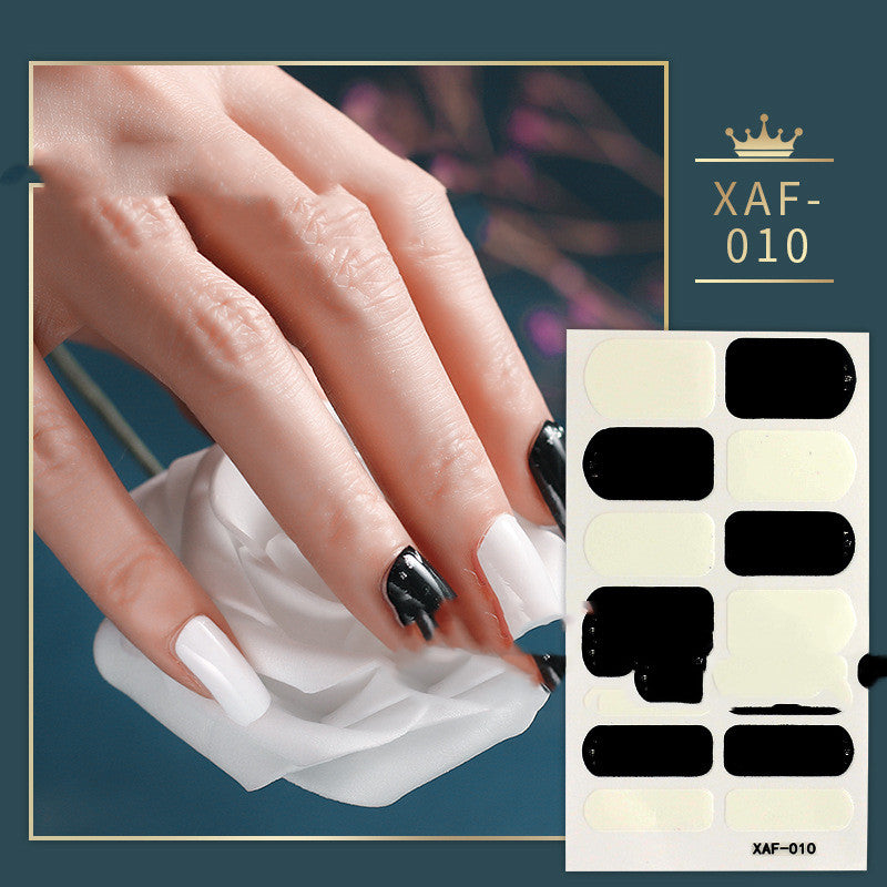 Nail Art with Imitation Diamond Nail Polish-9