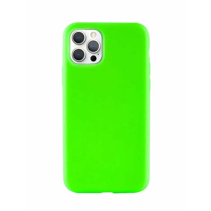 Neon Green Silicone iPhone Case-4
