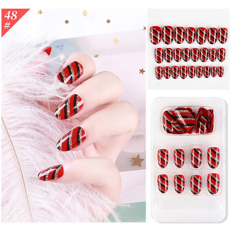 New Fake Nails Wearable Nail Patch-12