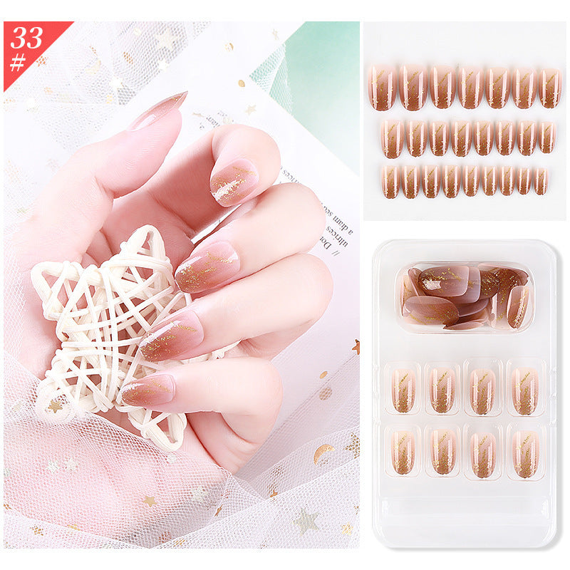 New Fake Nails Wearable Nail Patch-5