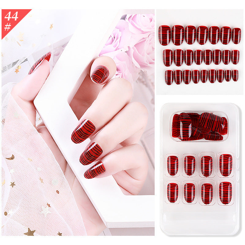 New Fake Nails Wearable Nail Patch-14