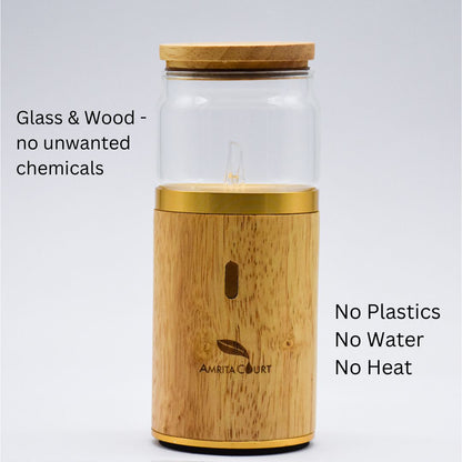 NOVA Portable Eco-Friendly Nebuliser | Waterless Diffuser | No Plastics Pure Essential Oil Diffusing-1
