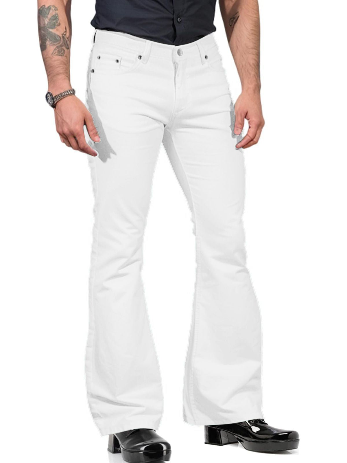 Men's Foreign Trade Bell-bottom Casual Pants