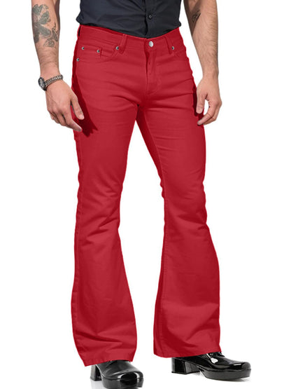 Men's Foreign Trade Bell-bottom Casual Pants