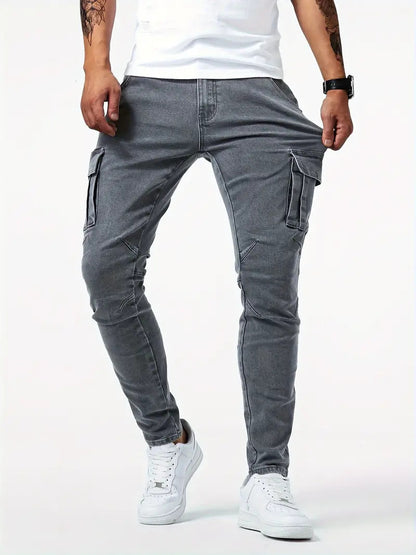 Men's Casual Denim Skinny Pants