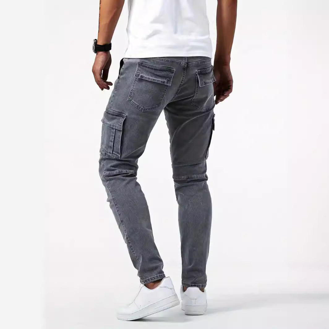 Men's Casual Denim Skinny Pants