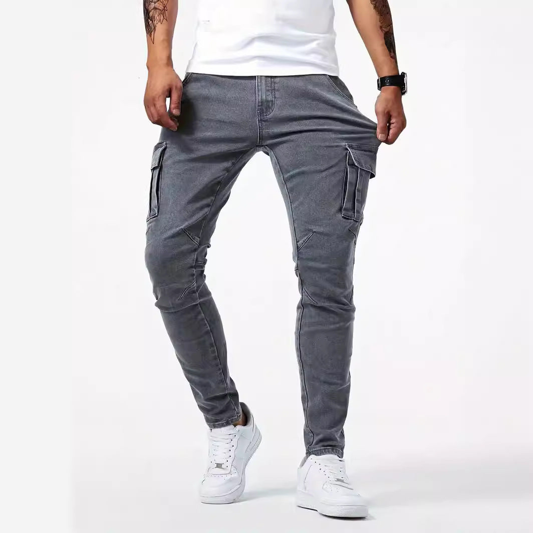 Men's Casual Denim Skinny Pants