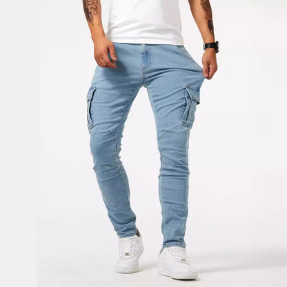 Men's Casual Denim Skinny Pants