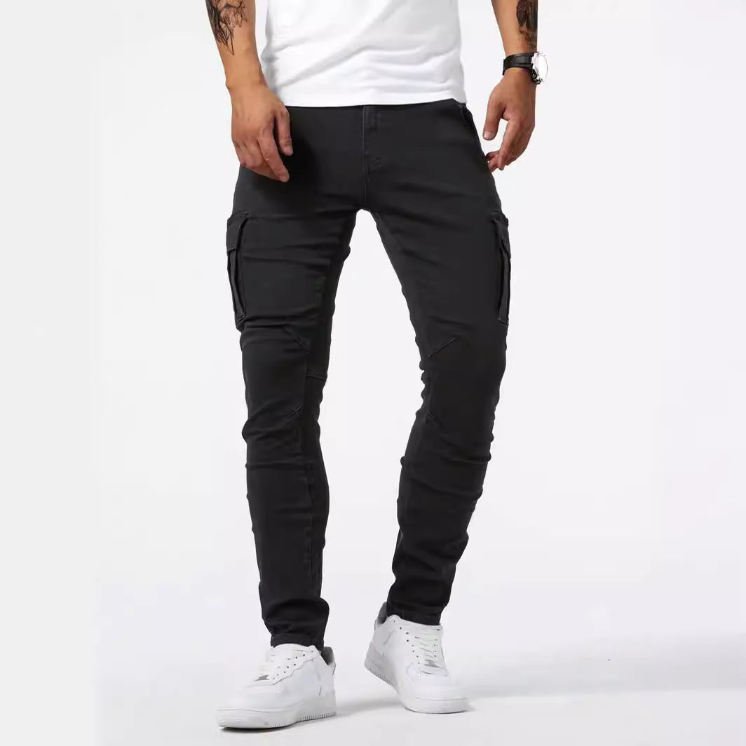 Men's Casual Denim Skinny Pants