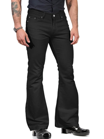 Men's Foreign Trade Bell-bottom Casual Pants