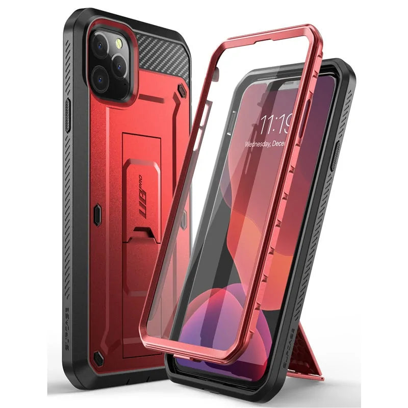 Full-Body Rugged Holster Cover for iPhone 11 Pro Max