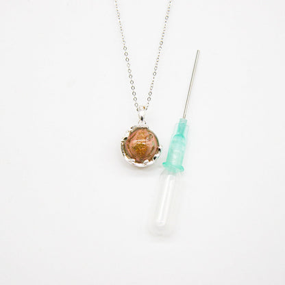 Planet Murano Aroma Necklace - Plutonian Amethyst | Energy & Healing | Diffuse on the go-4