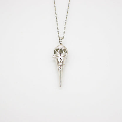 Cone Aroma Necklace | Energy & Healing Diffuser Jewelry — On-the-Go Scent Ritual-5