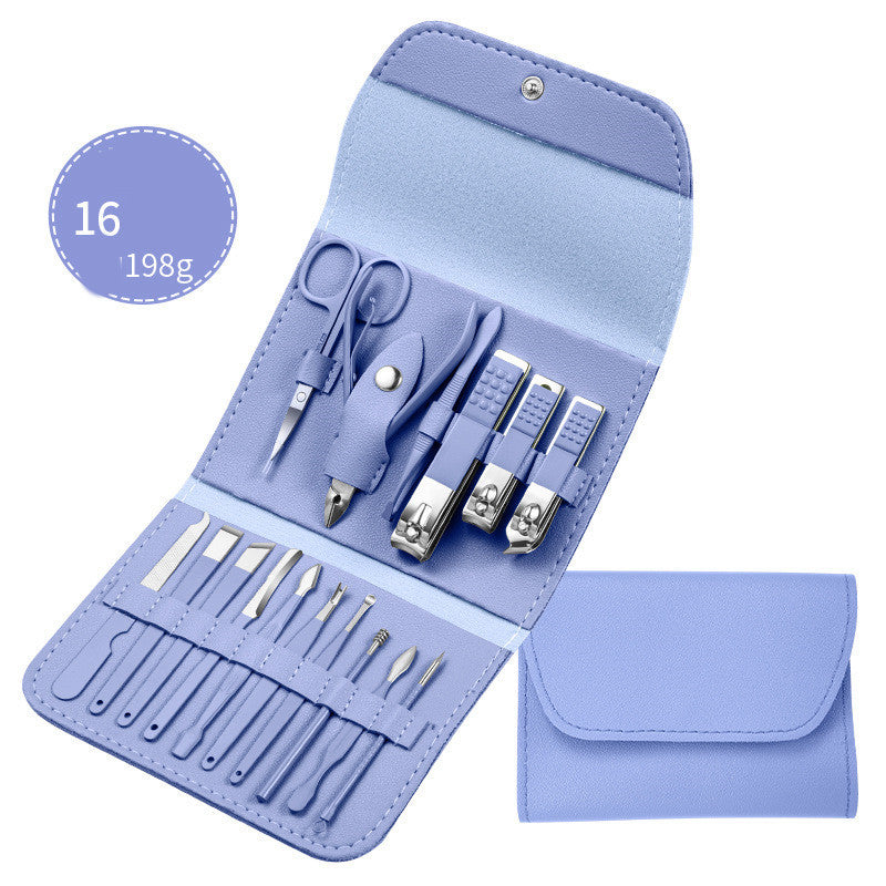 Professional Scissors Nail Clippers Set-13