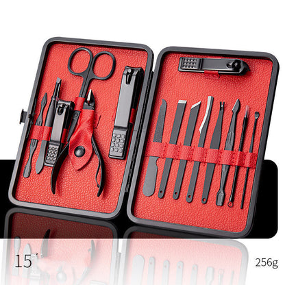 Professional Scissors Nail Clippers Set-15