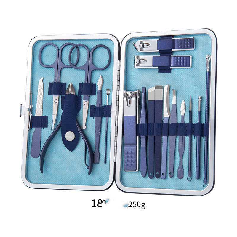 Professional Scissors Nail Clippers Set-16