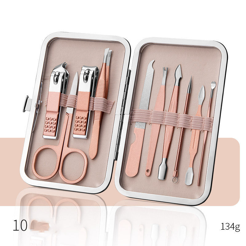 Professional Scissors Nail Clippers Set-17
