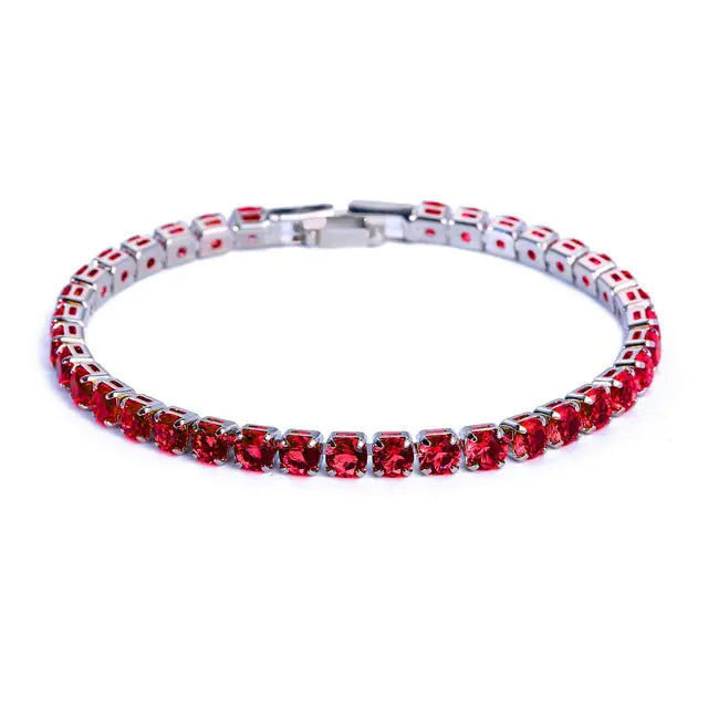 4.0mm Zircon Crystal Bracelet