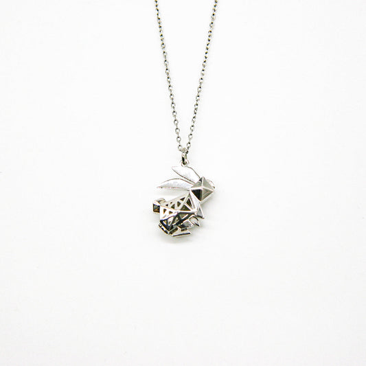 Rabbit Aroma Necklace | Energy & Healing | Diffusing on the go | Birthday Gift-0