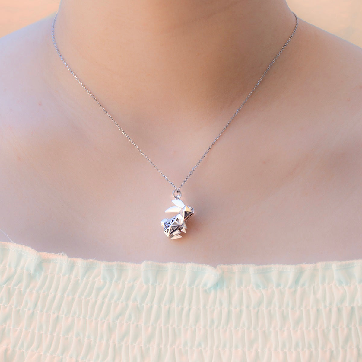 Rabbit Aroma Necklace | Energy & Healing | Diffusing on the go | Birthday Gift-1