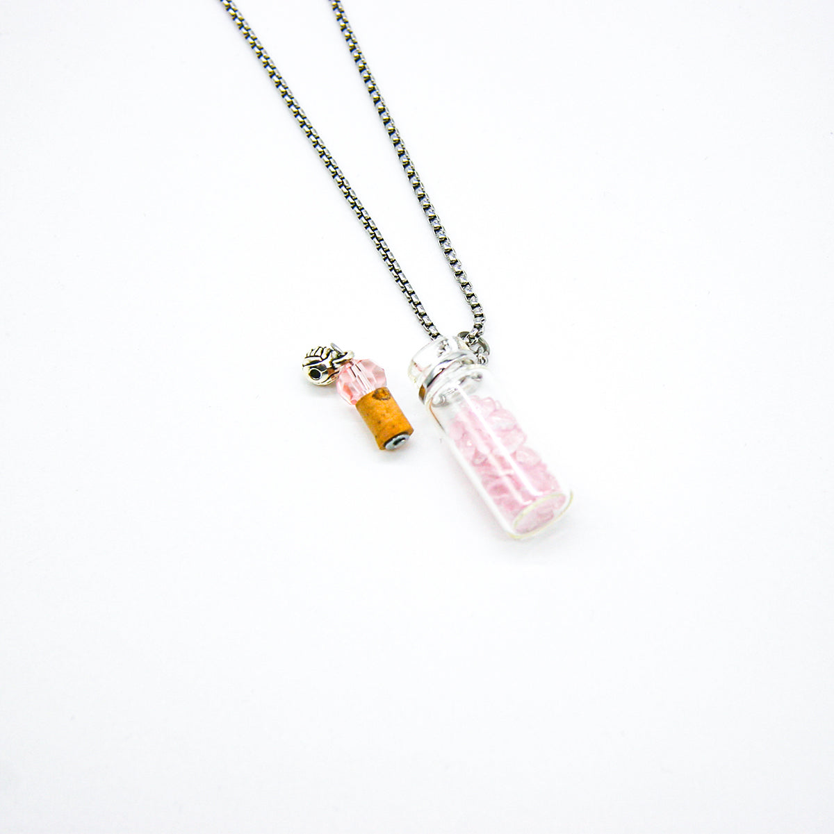 Rose Quartz Diffusing Necklace | Energy & Healing | Diffusing on the go-2