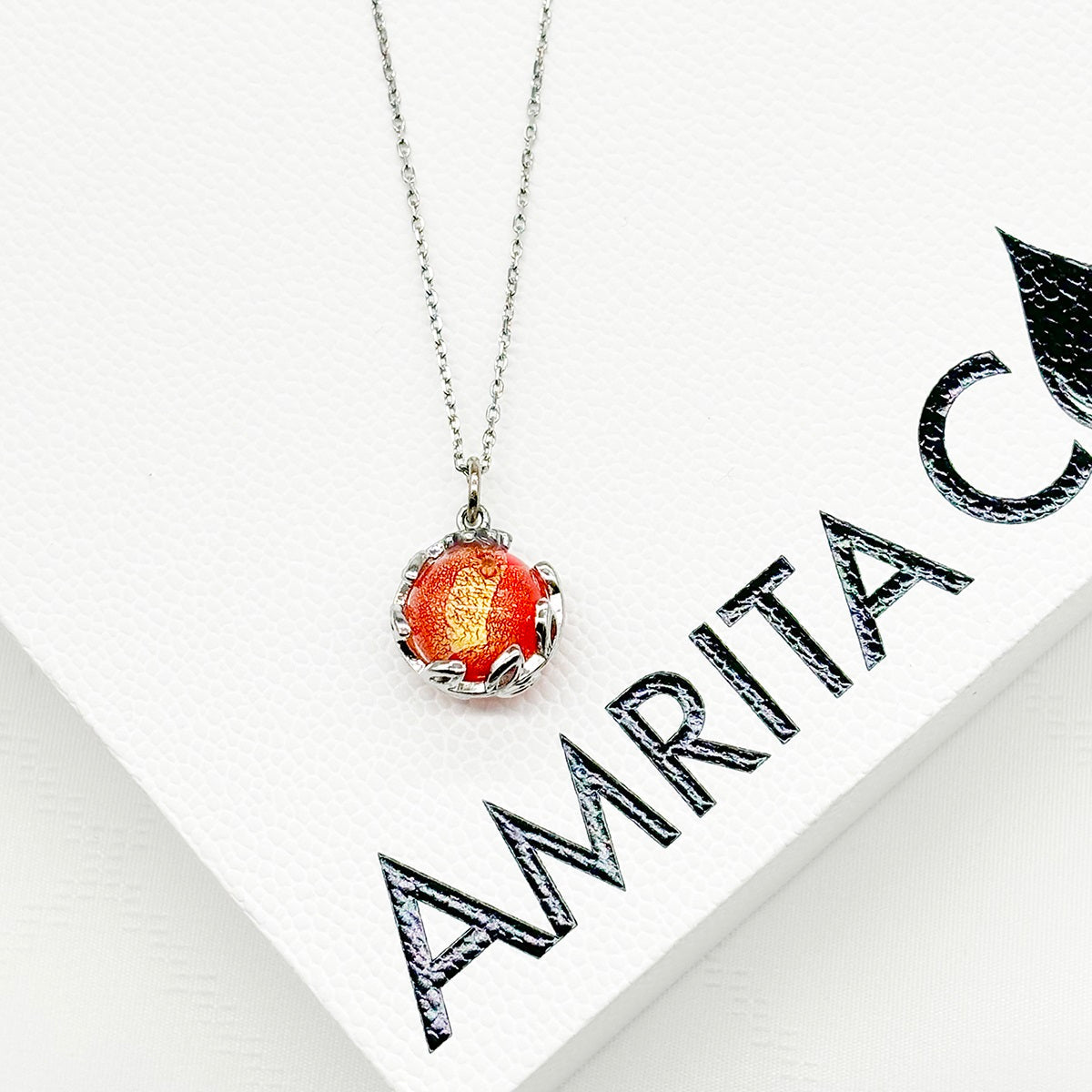 Planet Murano Aroma Necklace - Solstice Sunburst | Energy & Healing | Diffuse on the go-2