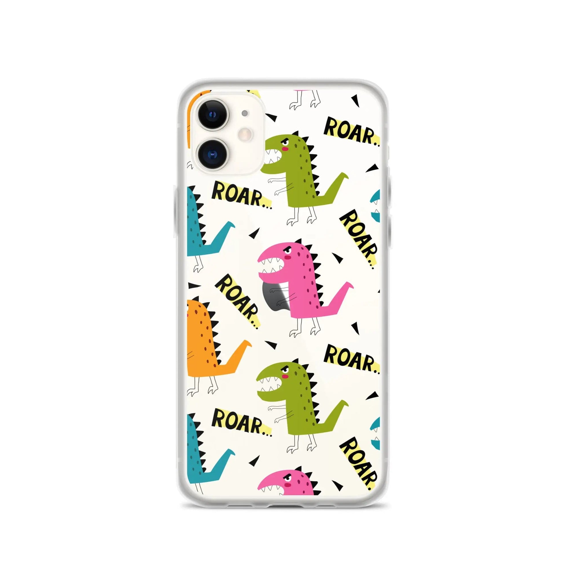 Stylish Printed Silicone iPhone Case-1