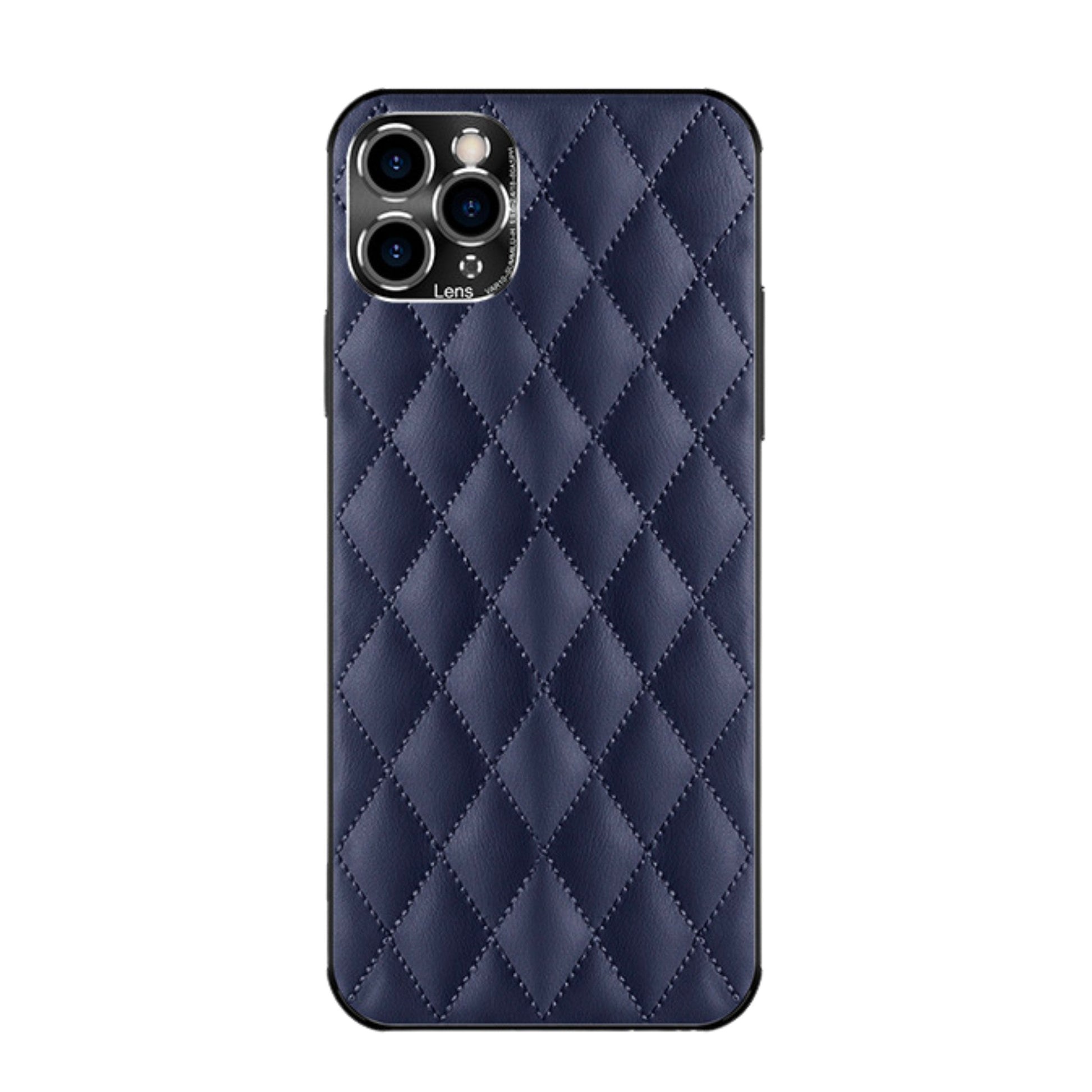 iPhone 14 handmade fragnance style leather Phone Case-5