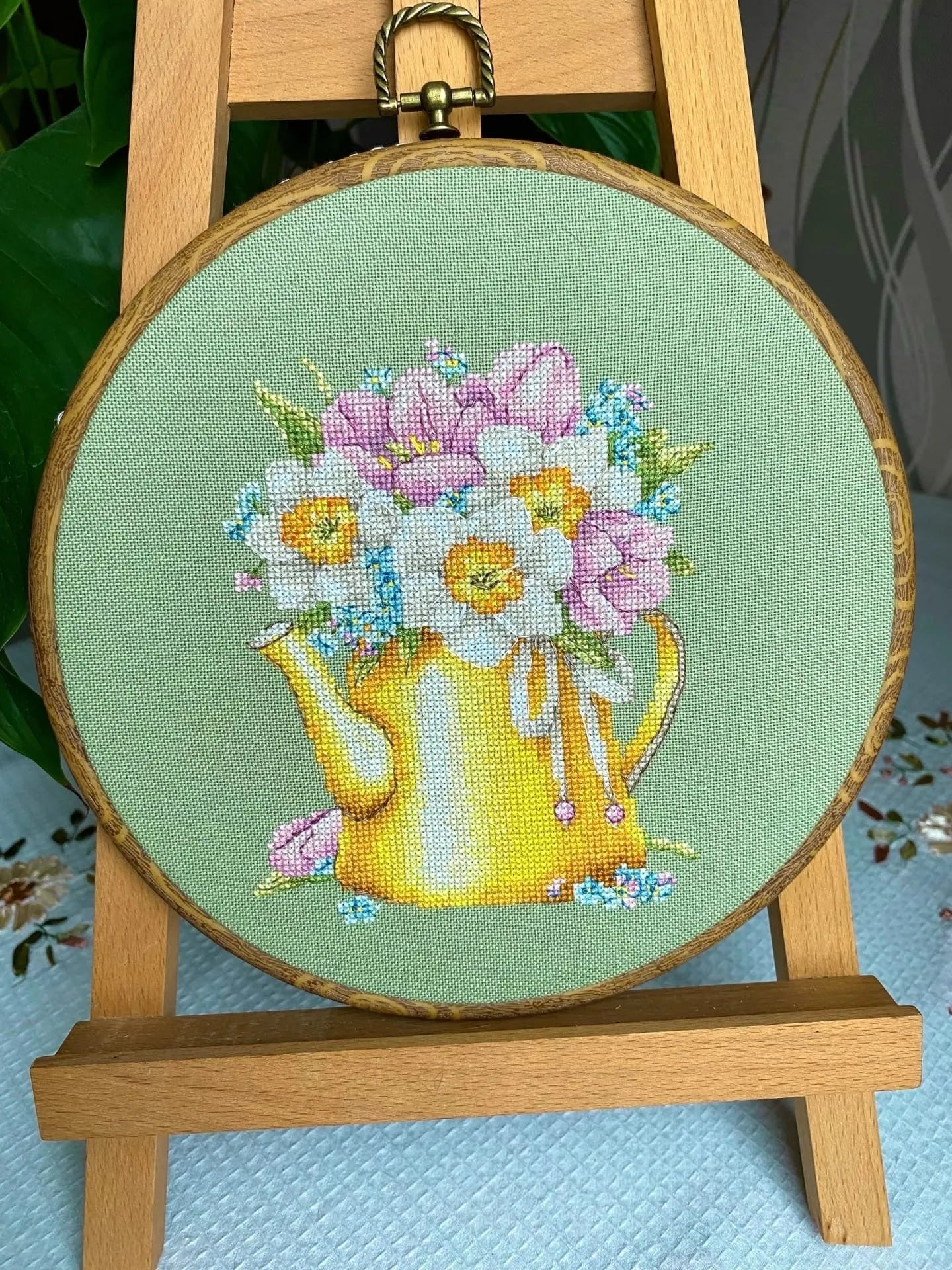 Yellow Teapot - PDF Cross Stitch Pattern-4