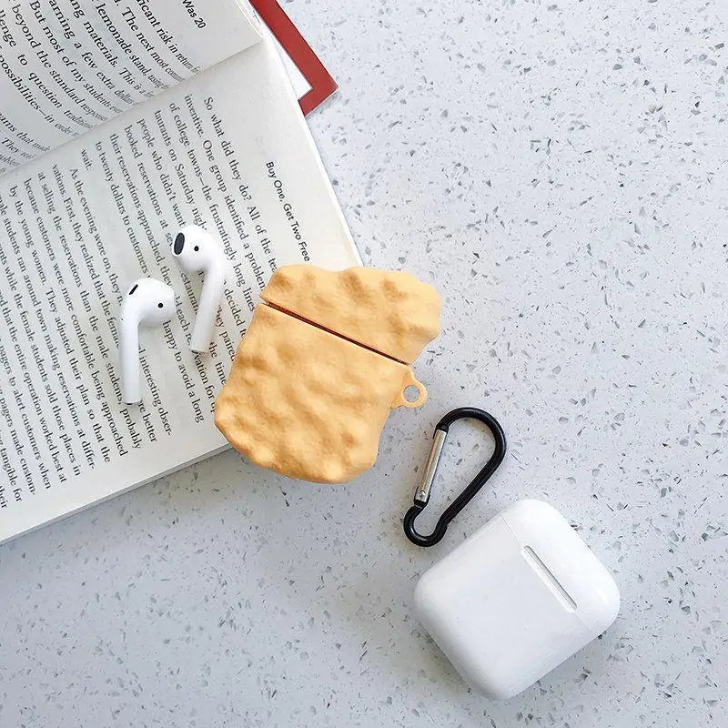 Precise Title: 3D Cartoon Dragon Silicone Case for Apple Airpods 1 & 2