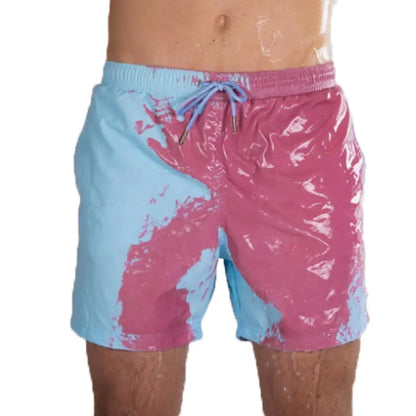 Men's Quick Dry Color Changing Beach Shorts