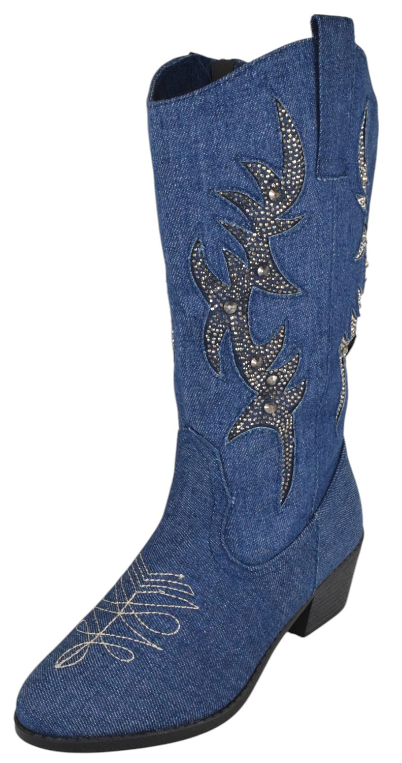 WESTERN-19 Blue Denim Forever