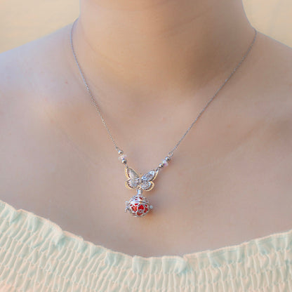 Butterfly Aroma Necklace | Energy & Healing | Diffusing on the go | Birthday Gift-1