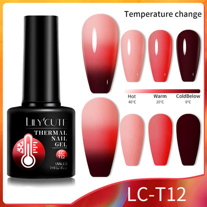Winter Magic Color Changing Thermal Gel Nail Polish-13
