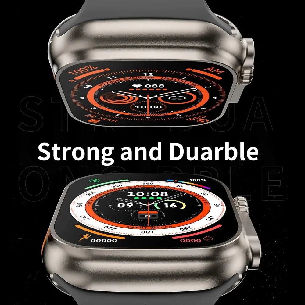 Ultra 8 Wireless Charging Smart Watch