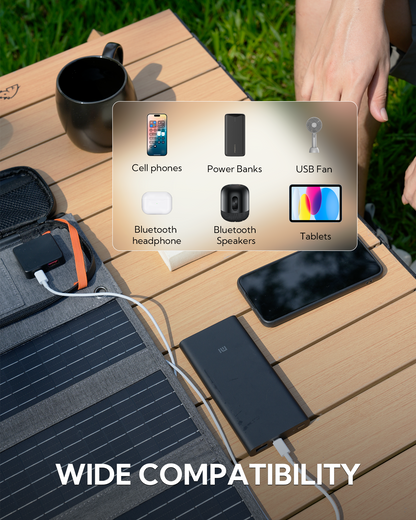 LUM POCKET  LUMOPAL 30W Foldable solar panel-1