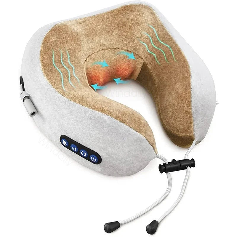 Massaging Neck Pillow