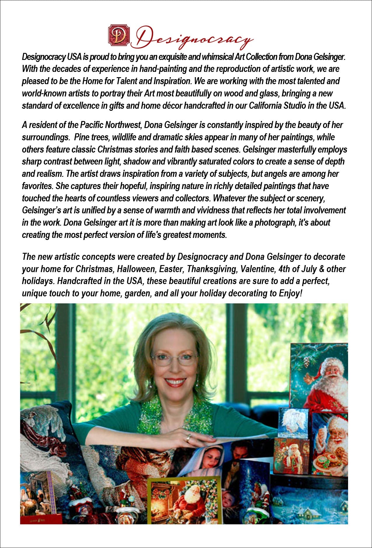 Miracle Nativity Diminutive Wall Art by D. Gelsinger - Nativity Holiday Decor - 8461042-1M-1201-4