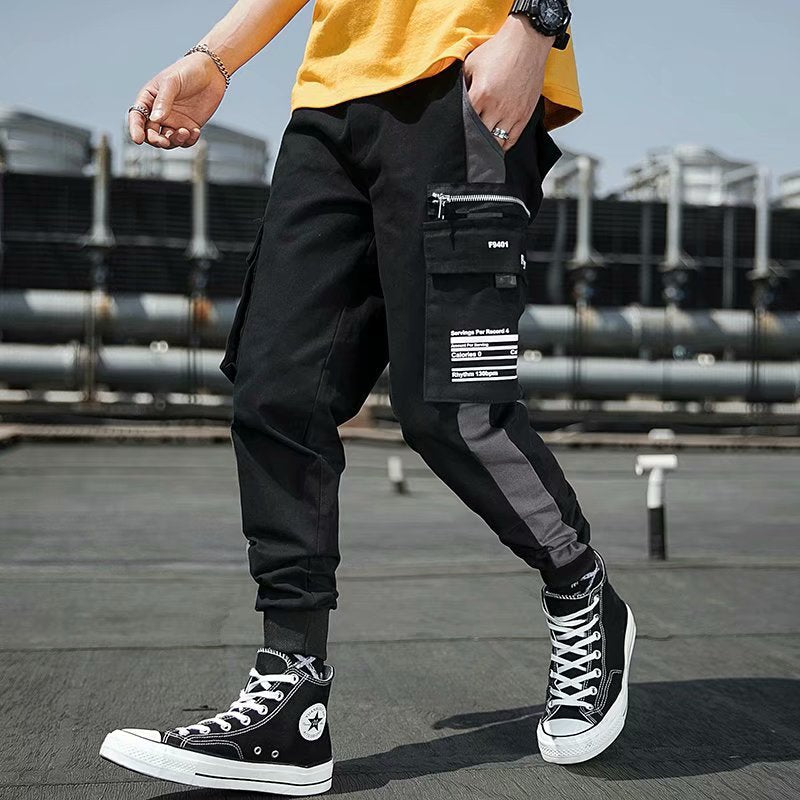 Men's Cargo Cropped Casual Pants