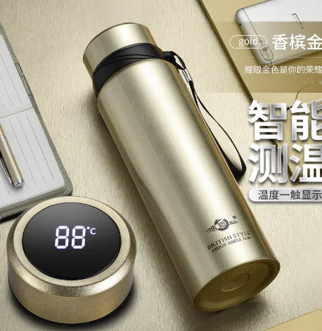 Gold Thermal Thermos Flask