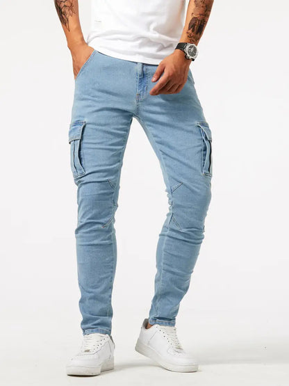 Men's Casual Denim Skinny Pants