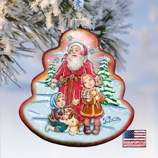 Time to Share Tree Glass Ornament by G. DeBrekht - Christmas Decor - 762-005-0