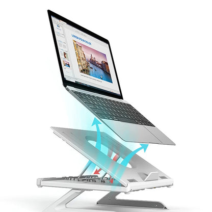 Multifunctional Folding Lift Aluminum Alloy Base Laptop Stand