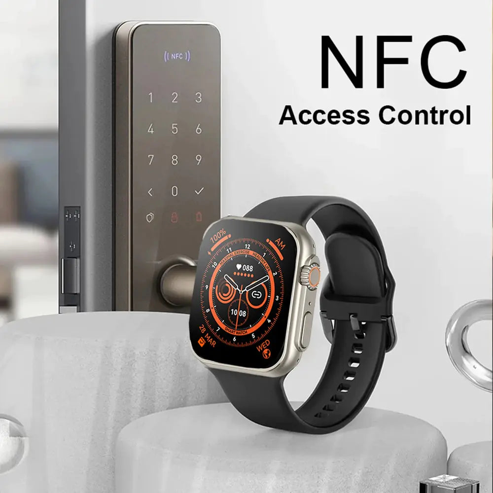 Ultra 8 Wireless Charging Smart Watch