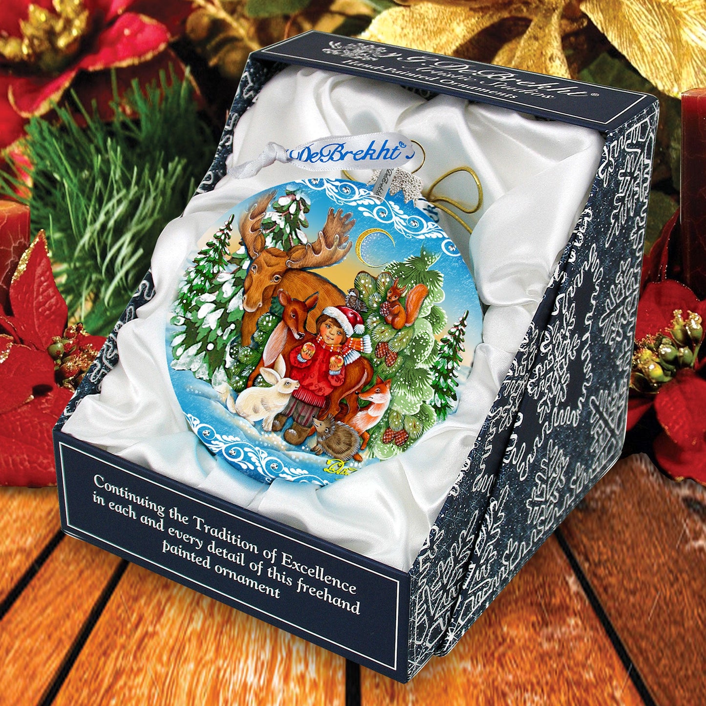 Winter Wonderland Glass Ornament by G. DeBrekht - Christmas Décor - 73372-2