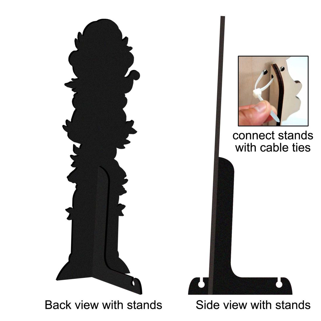 Spring Blessings Set of 2 Walkway Greeters Outdoor by Jamie Mills-Price - Easter Spring Decor - 8457803F-S2-3