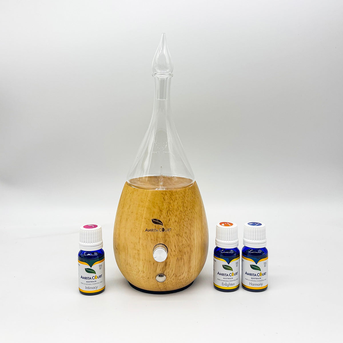 🌸 Femininum Ritual Bundle – Celeste Waterless Diffuser + Women's Essential Oils-0