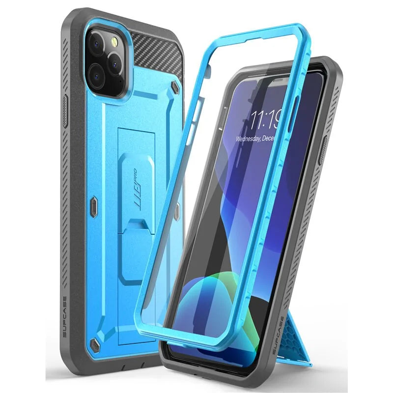 Full-Body Rugged Holster Cover for iPhone 11 Pro Max